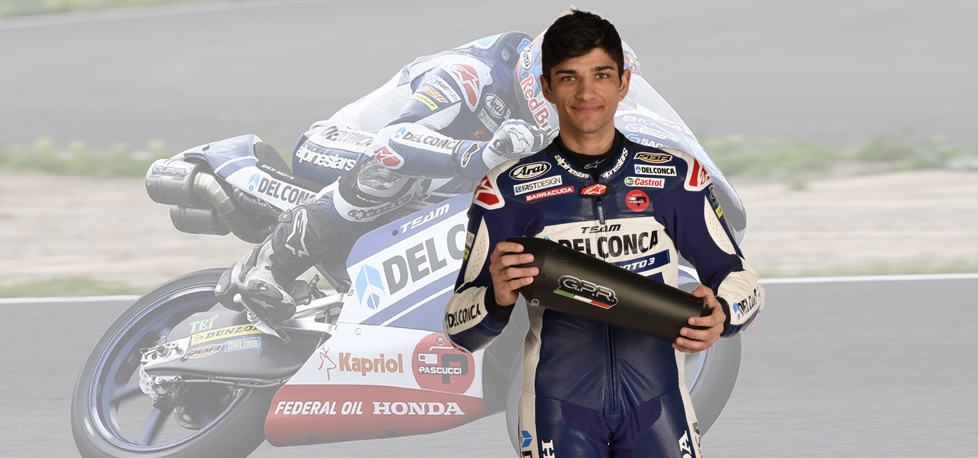 <B>JORGE MARTIN</B><BR><br />
MOTO3 WORLD CHAMPIONSHIP<BR>HONDA GRESINI 2018