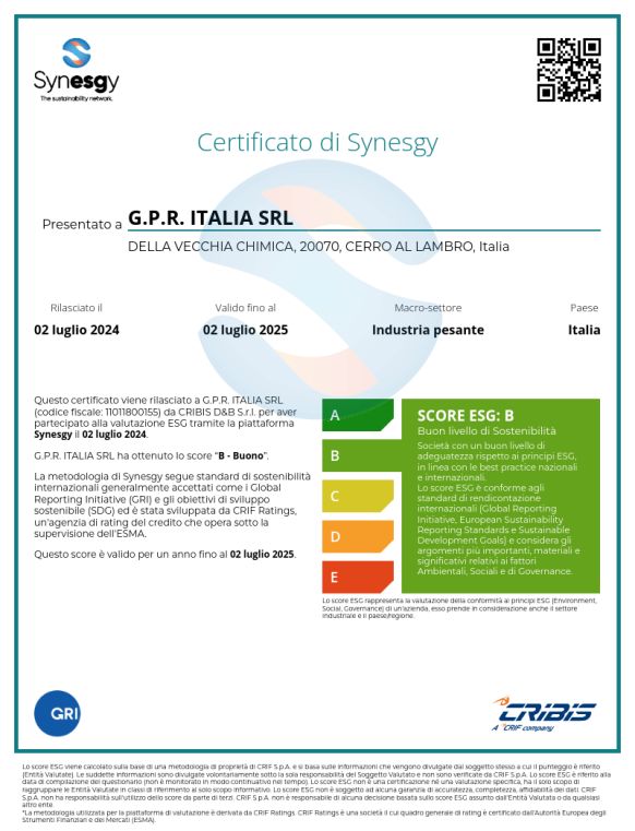 Certificazioni
