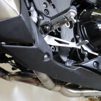 Scarico compatibile con Kawasaki Z 1000 Sx 2011-2016, Decatalizzatore, Collettore decatalizzore, applicazione racing
