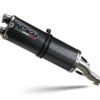 Exhaust system compatible with Honda Crf 1000 L Africa Twin 2018-2020, Dual Poppy, Homologated legal slip-on exhaust including removable db killer and link pipe 