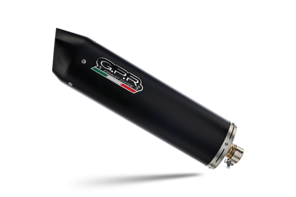 Exhaust system compatible with Honda Sh 150 I.E. 2013-2016, Furore Nero, Racing full system exhaust, including removable db killer 