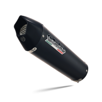 Scarico compatibile con Ducati Multistrada 950 2017-2020, GP Evo4 Black Titanium, Scarico semi-completo omologato,fornito con db killer estraibile,catalizzatore e collettore
