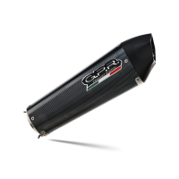 Exhaust system compatible with Aprilia Dorsoduro 1200 2011-2016, GP Evo4 Poppy, Dual Homologated legal slip-on exhaust including removable db killers, link pipes and catalysts 