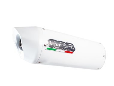 Scarico compatibile con Bmw R 1200 Gs -Adventure 2013-2013, Albus Ceramic, Scarico completo omologato,fornito con db killer estraibile e collettore