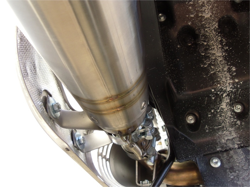 Scarico compatibile con Husqvarna TE 630 E - SMS 630 - Smr 630 2010-2014, Albus Ceramic, Coppia di terminali di scarico omologati, forniti con db killer removibile, catalizzatori e raccordi specifici