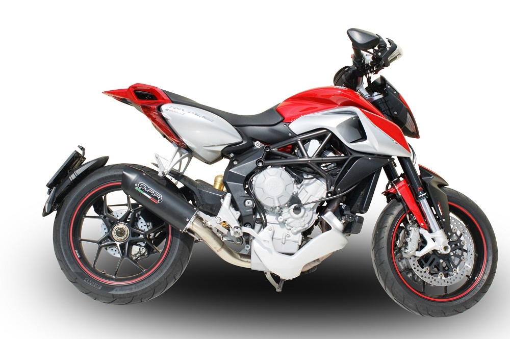 Exhaust compatible with Mv Agusta Rivale - Stradale 800 2014-2016 