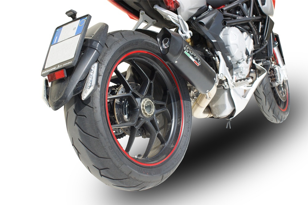 Exhaust compatible with Mv Agusta Rivale - Stradale 800 2014-2016 