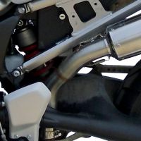Exhaust compatible with Yamaha Xt 1200 Z Supertenere 2010-2016, Albus Ceramic, Homologated legal slip-on exhaust including removable db killer and link pipe 