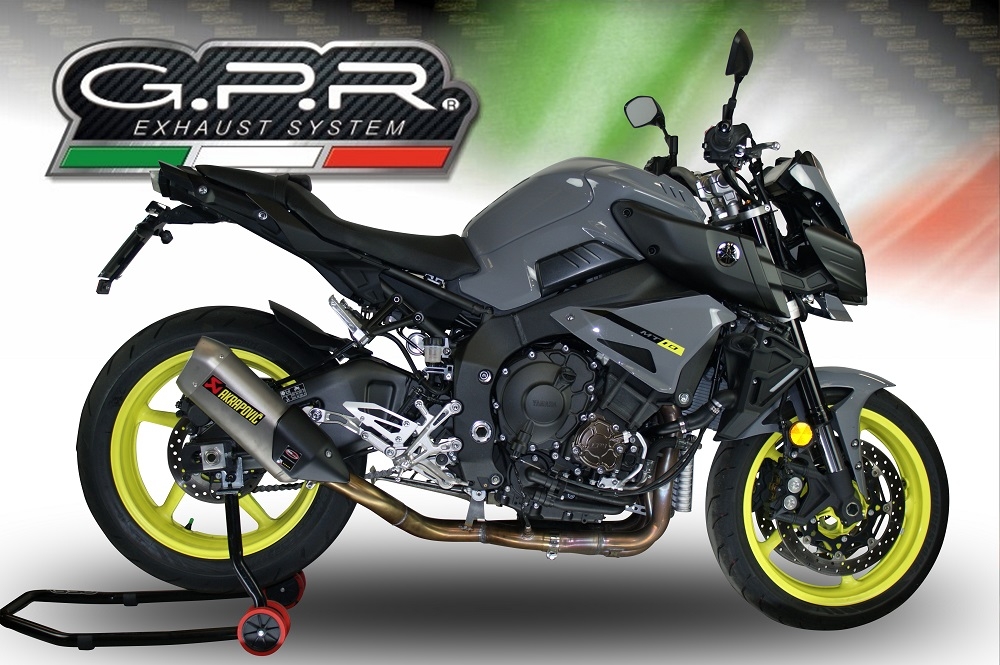 Exhaust compatible with Yamaha Mt-10 2016-2024, Decatalizzatore, Decat pipe 
