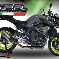 Exhaust compatible with Yamaha Mt-10 2016-2024, Decatalizzatore, Decat pipe 