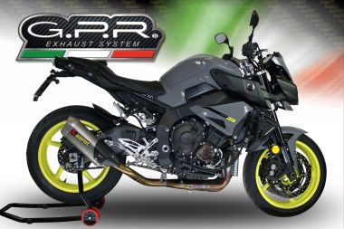 Exhaust compatible with Yamaha Mt-10 2016-2024, Decatalizzatore, Decat pipe 