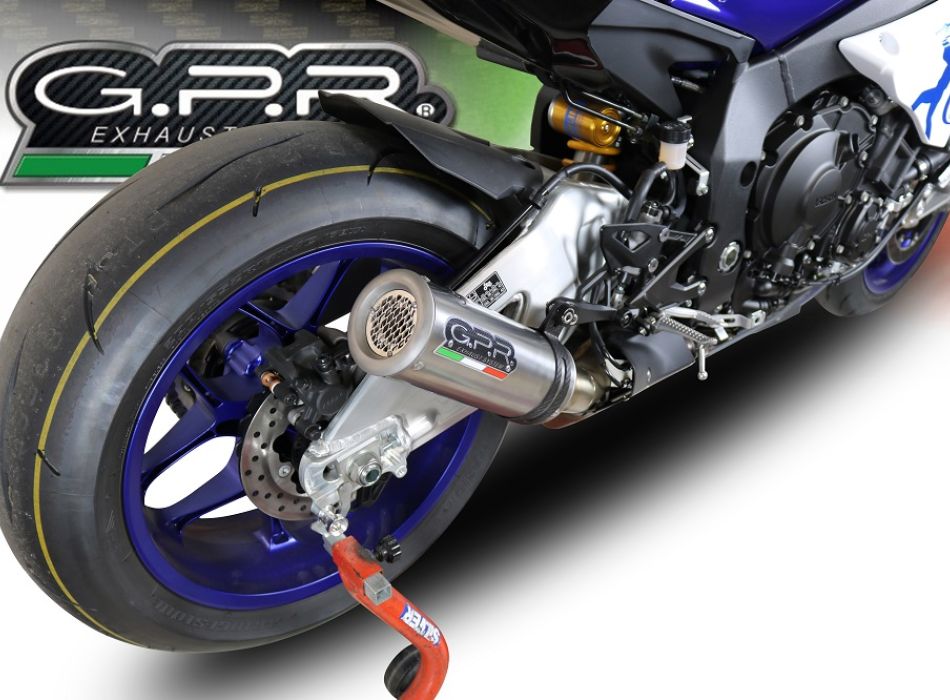 Exhaust compatible with Yamaha Yzf R1-R1-M 2020-2025, M3 Inox 