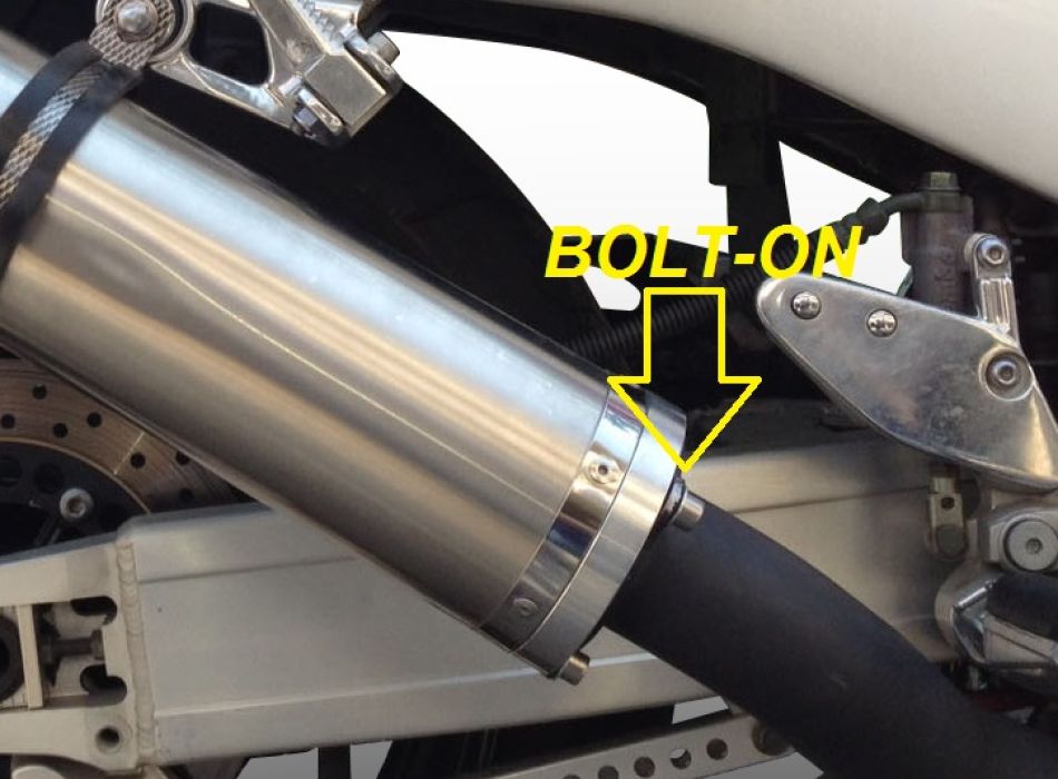 専用No.1 GPR exhaust compatible with Honda Cbr 900 Rr 2000-2003, Inox