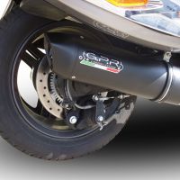 Scarico compatibile con Can Am Spyder 1000 Rs -RSs 2013-2016, Furore Nero, Scarico omologato, silenziatore con db killer estraibile e raccordo specifico