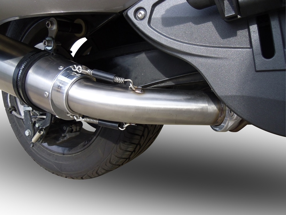 Scarico compatibile con Can Am Spyder 1000 Rs -RSs 2013-2016, Gpe Ann. titanium, Scarico omologato, silenziatore con db killer estraibile e raccordo specifico