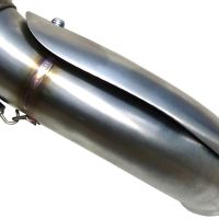 Exhaust system compatible with Can Am Spyder 1000 Gs 2007-2009, Gpe Ann. Black titanium, Homologated legal slip-on exhaust including removable db killer, link pipe and catalyst 