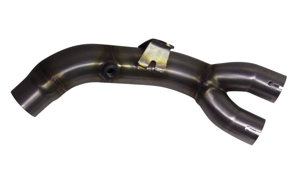 Scarico compatibile con Honda Cb 1000 R 2008-2014, Decatalizzatore, Collettore decatalizzore, applicazione racing