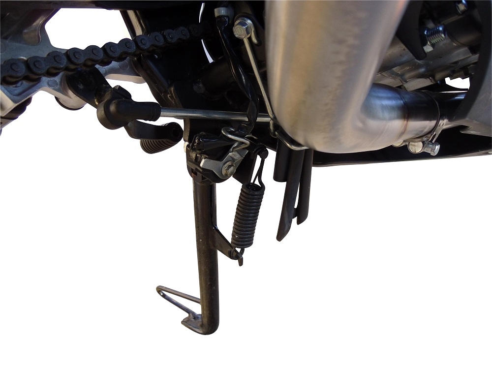 Scarico compatibile con Honda Cbr 125 R 2011-2016, Furore Nero, Scarico completo omologato,fornito con db killer estraibile,catalizzatore e collettore