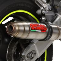 Scarico compatibile con Honda Cbr 600 F - Sport 2001-2007, Deeptone Inox, Terminale di scarico omologato,fornito con db killer estraibile,catalizzatore e collettore