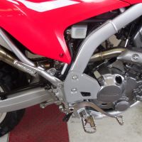 Scarico compatibile con Honda Crf 250 L 2013-2016, Albus Ceramic, Scarico completo omologato,fornito con db killer estraibile,catalizzatore e collettore