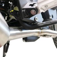 Scarico compatibile con Brixton CroSsfire 500 X 2022-2023, Decatalizzatore, Collettore decatalizzore, applicazione racing