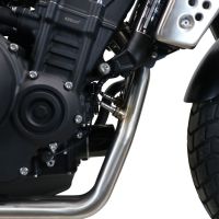 Scarico compatibile con Brixton CroSsfire 500 X 2022-2023, Decatalizzatore, Collettore decatalizzore, applicazione racing