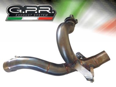 Scarico compatibile con Ducati Multistrada 1260 2018-2020, Decatalizzatore, Collettore decatalizzore, applicazione racing