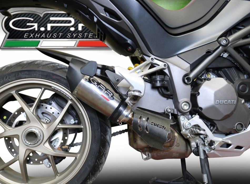 Exhaust compatible with Ducati Multistrada 1260 2018-2020, GP Evo4 