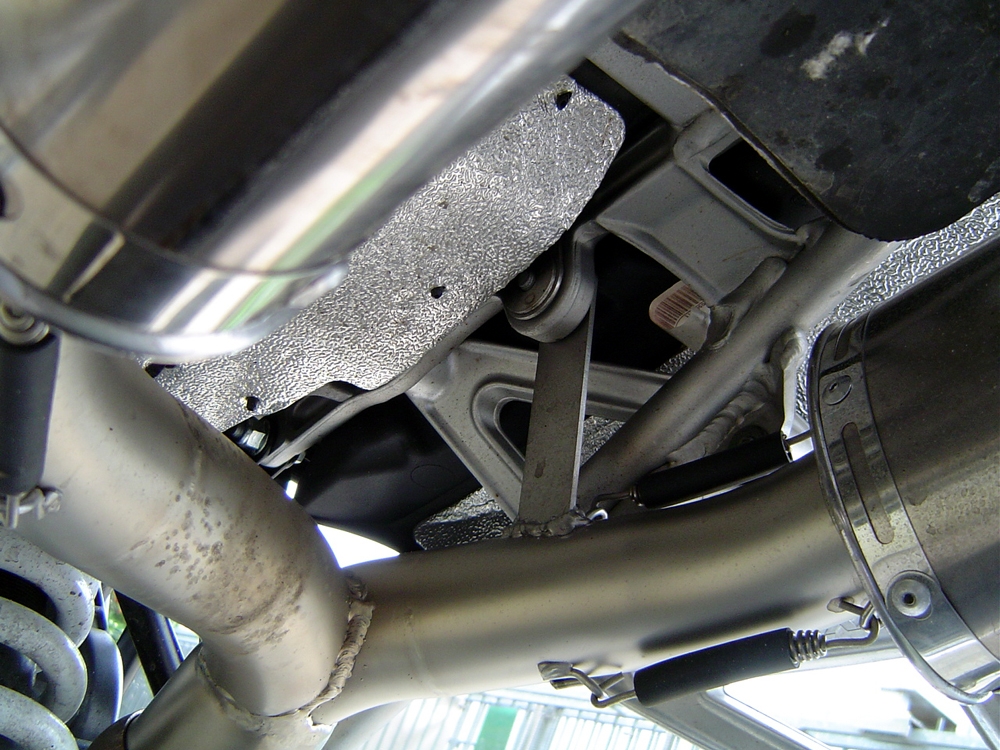 Exhaust compatible with Ktm Superduke 990 - R ( LC8) 2004-2012, Gpe Ann. Poppy, Dual Homologated legal slip-on exhaust including removable db killers and link pipes 