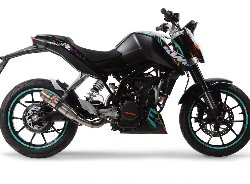 Ktm Bike Rc 200 Bs6 Ktm 2021 Model Price GPR Exhaust Compatible