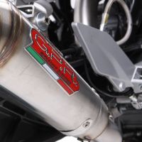 Scarico compatibile con Ktm Duke 390 2013-2016, Powercone Evo, Terminale di scarico omologato, fornito con db killer estraibile, catalizzatore e raccordo specifico