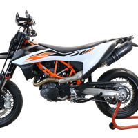 Scarico GPR Ktm Enduro 690 R My22 2021/22 e5 Scarico omologato catalizzato Furore  Argento