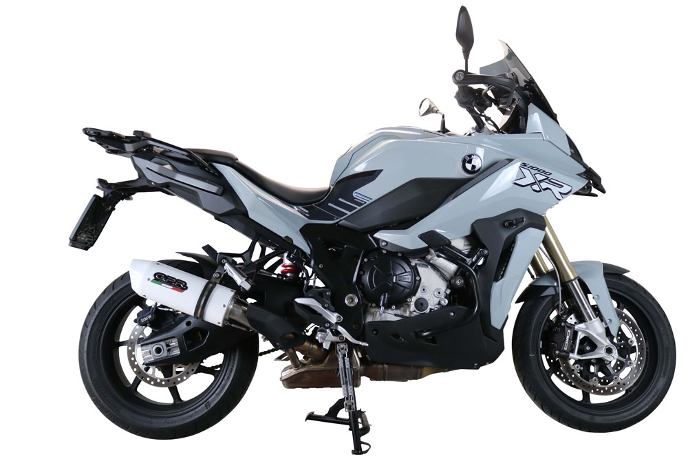 Scarico compatibile con Bmw S 1000 XR -M 2020-2025, Albus Evo4, Scarico omologato, silenziatore con db killer estraibile e raccordo specifico