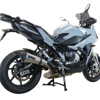 Scarico compatibile con Bmw S 1000 XR -M 2020-2025, Gpe Ann. titanium, Terminale di scarico racing, con raccordo, senza omologazione