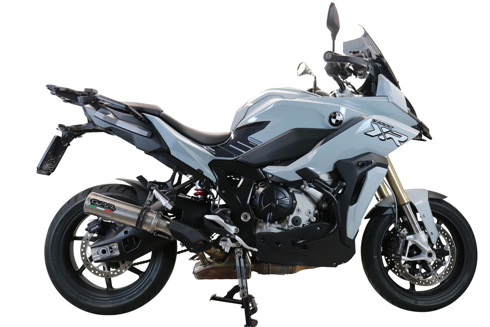 Scarico compatibile con Bmw S 1000 XR -M 2020-2025, M3 Inox , Scarico omologato, silenziatore con db killer estraibile e raccordo specifico