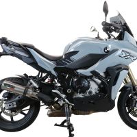 Scarico compatibile con Bmw S 1000 XR - M 2020-2024, M3 Inox , Terminale di scarico racing, con raccordo, senza omologazione