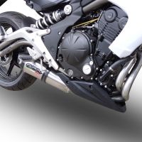 Scarico compatibile con Kawasaki Er 6 N - F 2012-2016, Gpe Ann. titanium, Scarico completo omologato,fornito con db killer estraibile,catalizzatore e collettore