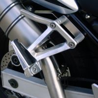 Scarico compatibile con Yamaha Fzs 600 Fazer 1998-2003, Furore Nero, Scarico omologato, silenziatore con db killer estraibile e raccordo specifico