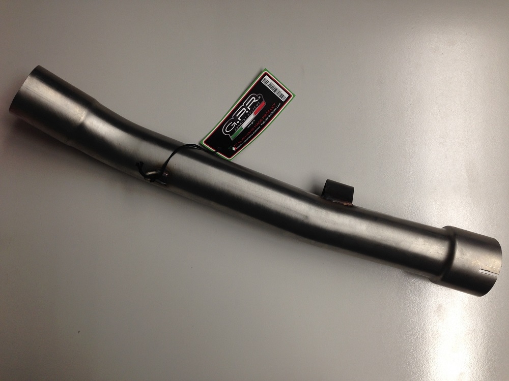 Scarico compatibile con Yamaha Xjr 1300 2007-2017, Satinox , Scarico omologato, silenziatore con db killer estraibile e raccordo specifico