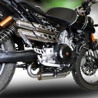 Scarico compatibile con F.B. Mondial Hps 300 2018-2019, Decatalizzatore, Collettore decatalizzore, applicazione racing