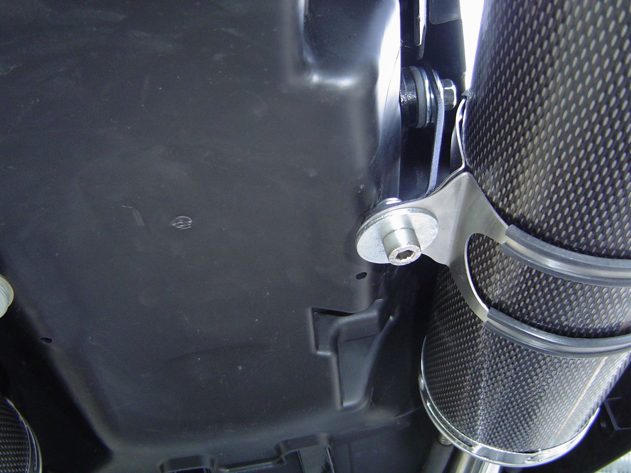 Scarico compatibile con Honda Fmx 650 2005-2008, Inox Tondo, Coppia di terminali di scarico omologati, forniti con db killer removibili e raccordi specifici