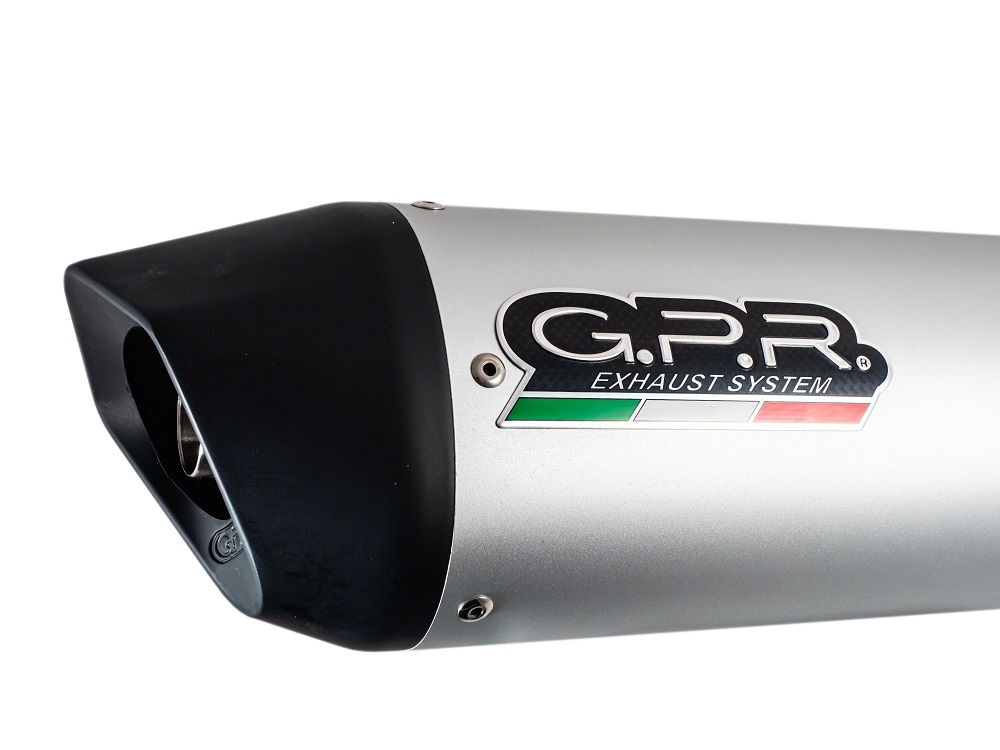GPR Exhaust System  Honda Cbf 500 2004/07 Homologated slip-on exhaust catalized Furore Silver