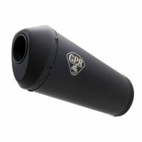 Exhaust compatible with Cafè Racer Cafè Racer 1980-2021, Ghisa Cafè Racer, Universal racing silencer, without link pipe 