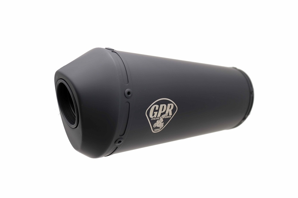 Exhaust compatible with Cafè Racer Cafè Racer 1980-2021, Ghisa Cafè Racer, Universal racing silencer, without link pipe 