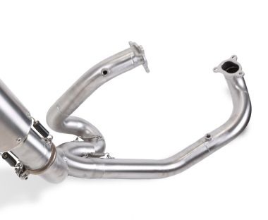 Exhaust system compatible with Ktm LC 8 Super Adventure 1290 2015-2016, Decatalizzatore, Decat pipe 