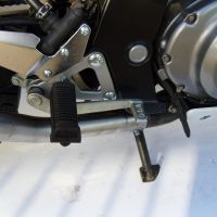 Scarico compatibile con Suzuki Gs 500 E - F 1989-2007, Trioval, Scarico omologato, silenziatore con db killer estraibile e raccordo specifico