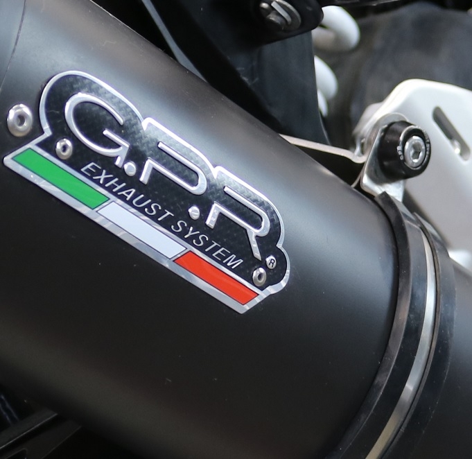 Scarico compatibile con Husqvarna Vitpilen 401 2020-2020, Albus Evo4, Scarico omologato, silenziatore con db killer estraibile e raccordo specifico