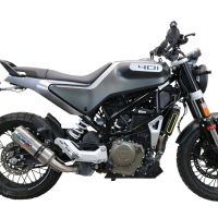 Scarico compatibile con Husqvarna Vitpilen 401 2020-2020, M3 Inox , Scarico omologato, silenziatore con db killer estraibile e raccordo specifico