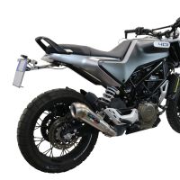 Scarico compatibile con Husqvarna Svartpilen 401 2020-2020, Powercone Evo, Scarico omologato, silenziatore con db killer estraibile e raccordo specifico