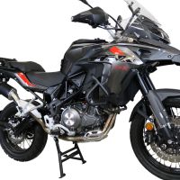 Scarico GPR Benelli Trk 502 X 2021/22 e5 Scarico omologato con raccordo Furore  Argento